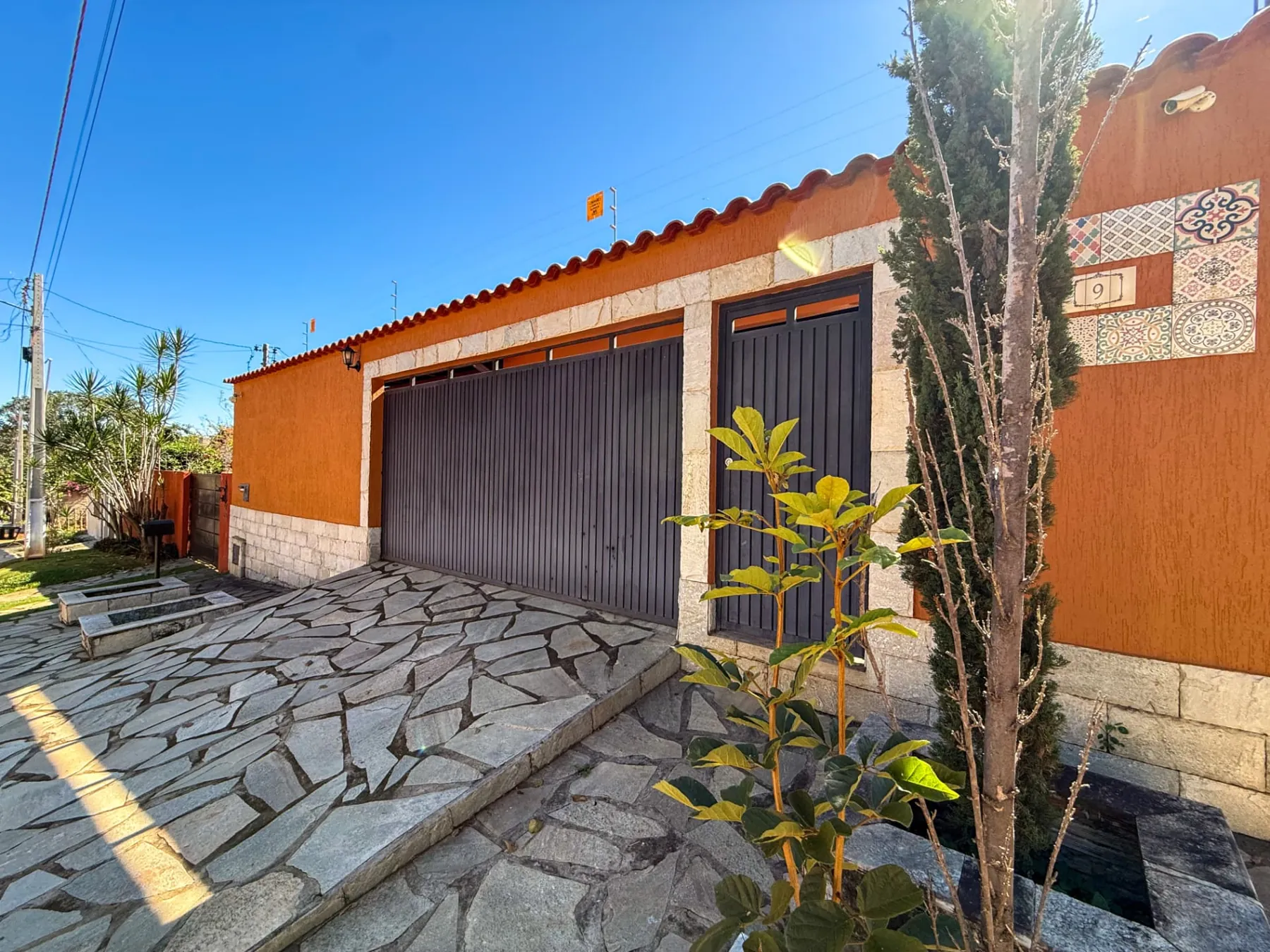 fachada da casa em Pirenópolis
